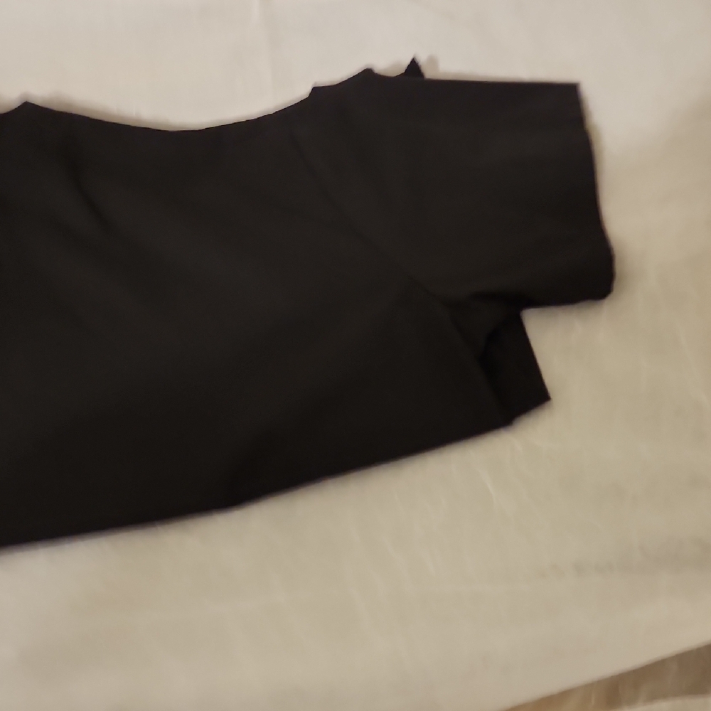 Black Hospital Scrub Top - Picture 4 of 4
